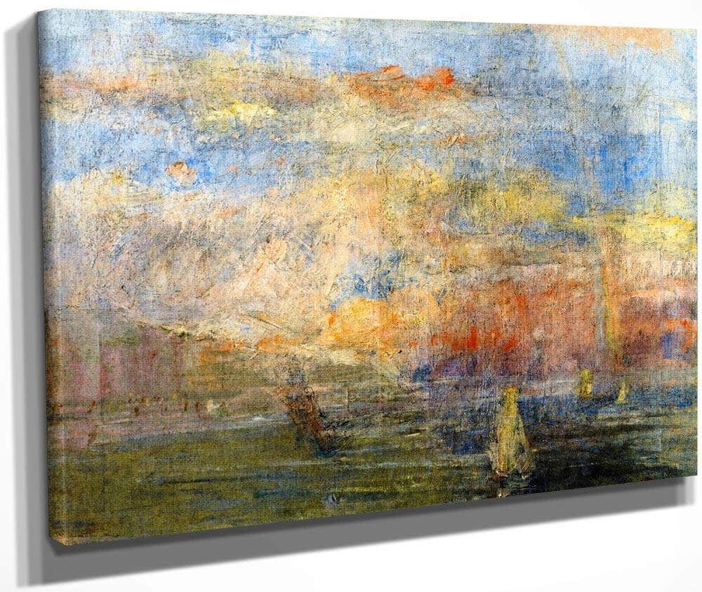 The Rainbow By James Ensor Fine Art Print