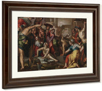 The Raising Of Lazarus By Joachim Wtewael Fine Art Print