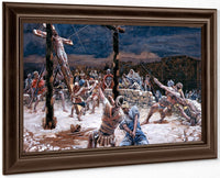 The Raising Of The Cross By James Tissot Fine Art Print