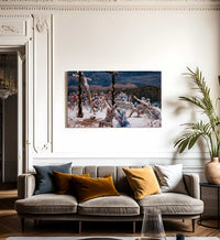 The Raising Of The Cross By James Tissot Fine Art Print