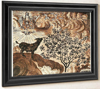 The Ram That Entered Paradise By Nicolai Astrup Fine Art Print