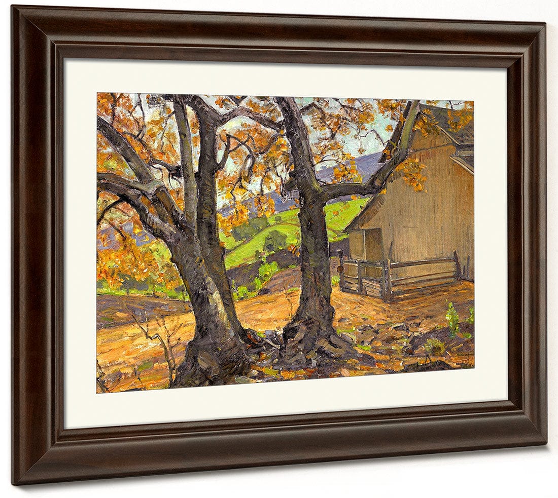 The Ranch By William Wendt Fine Art Print