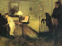 The Rape By Edgar Degas Fine Art Print