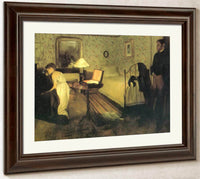 The Rape By Edgar Degas Fine Art Print