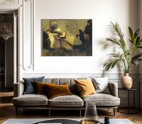 The Rape By Edgar Degas Fine Art Print