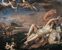 The Rape Of Europa By Titian Fine Art Print