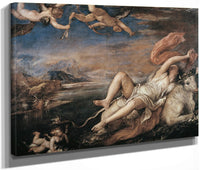 The Rape Of Europa By Titian Fine Art Print