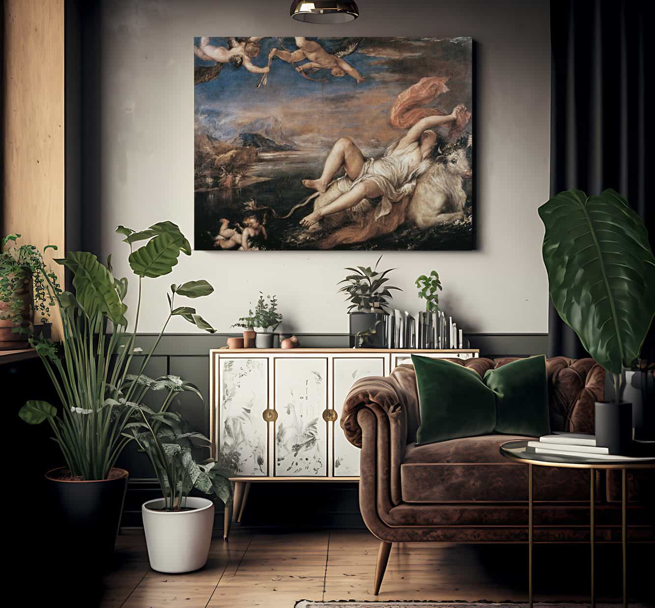 The Rape Of Europa By Titian Fine Art Print
