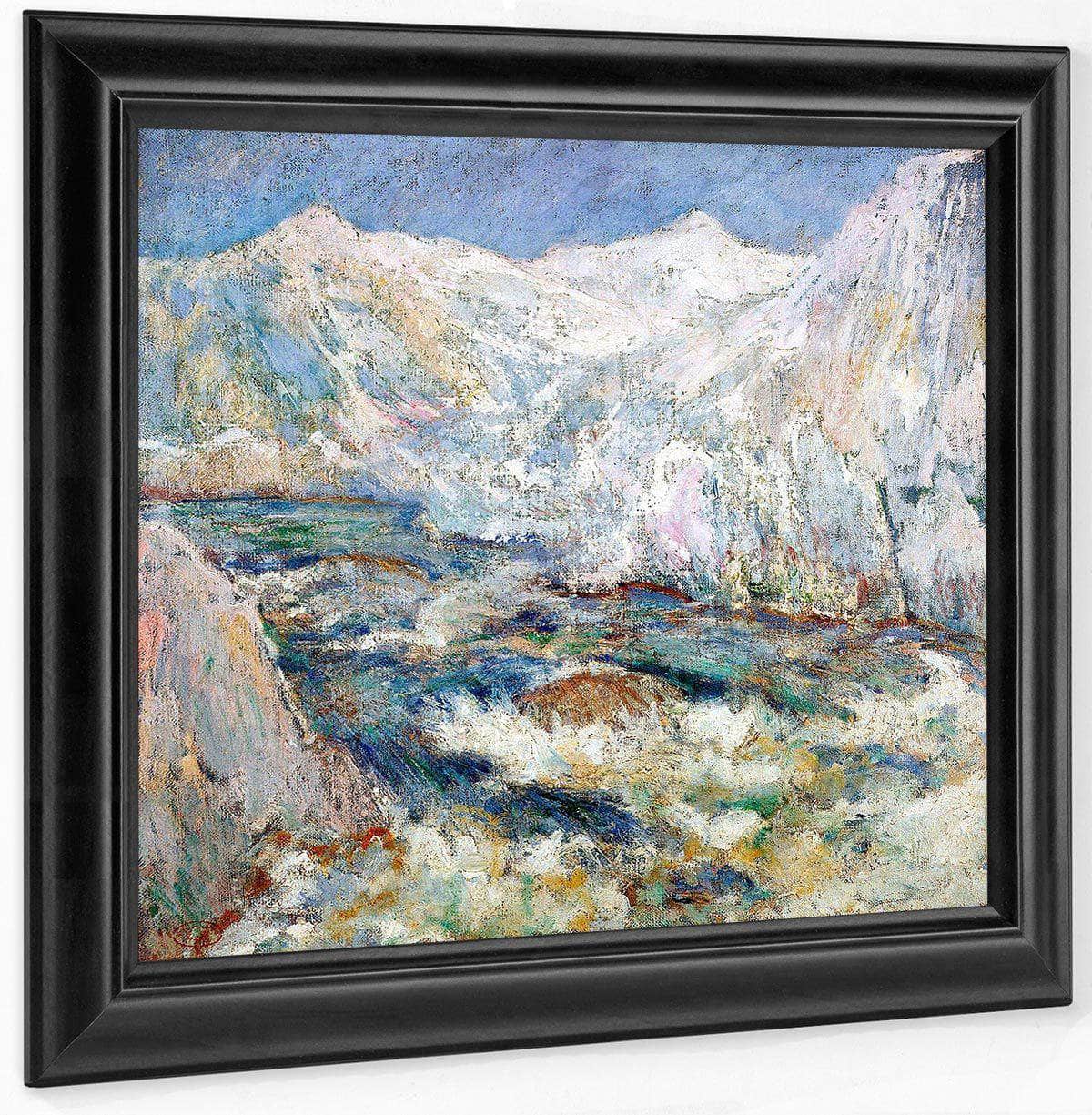 The Rapids, Yellowstone By John Henry Twachtman Fine Art Print