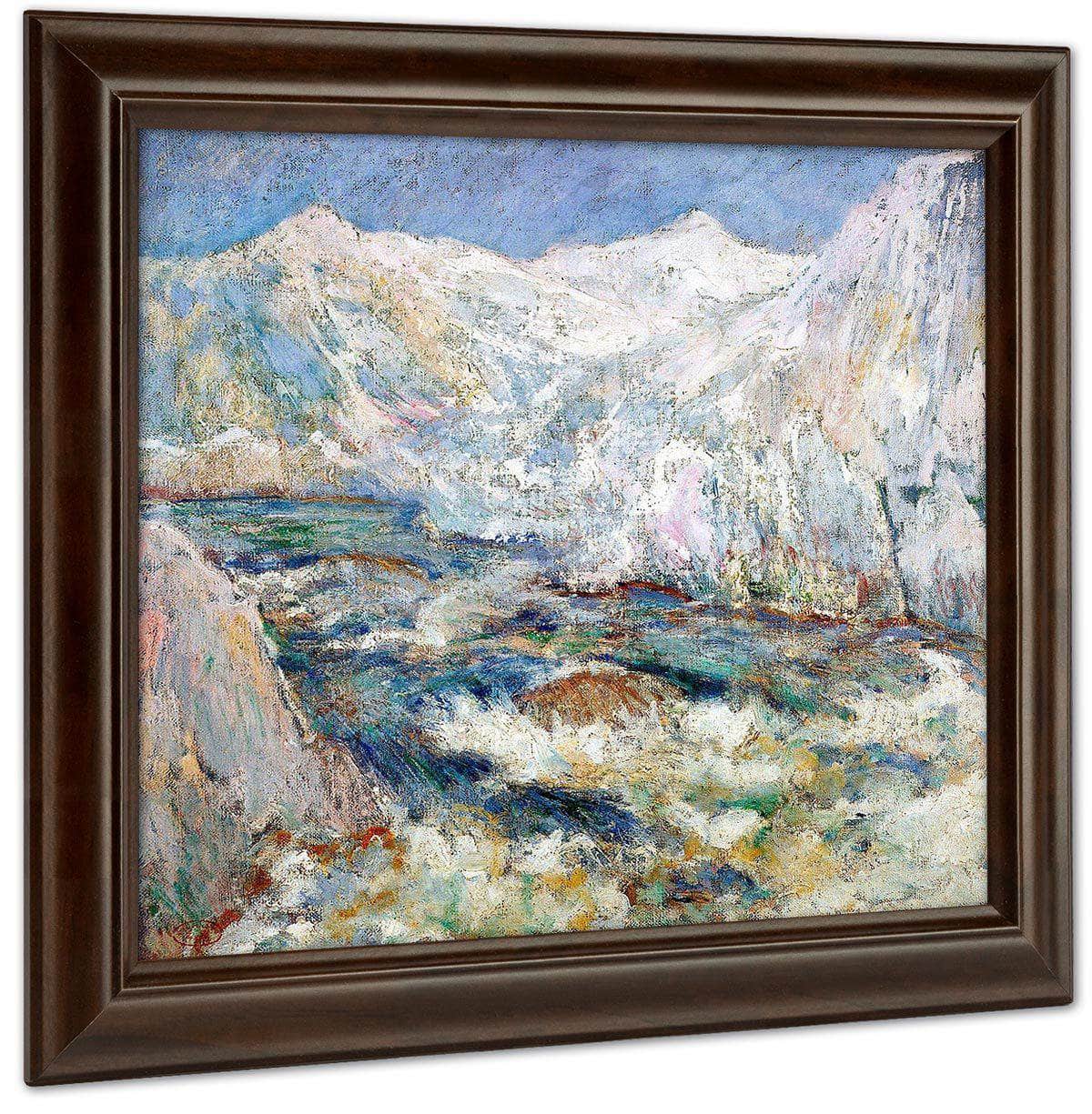 The Rapids, Yellowstone By John Henry Twachtman Fine Art Print