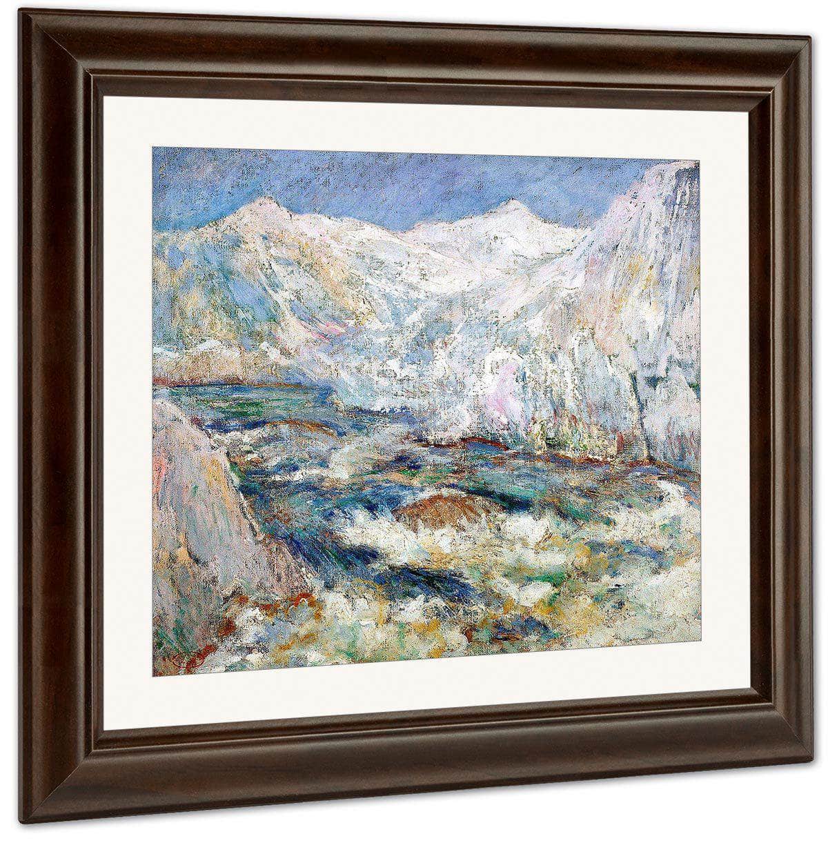 The Rapids, Yellowstone By John Henry Twachtman Fine Art Print