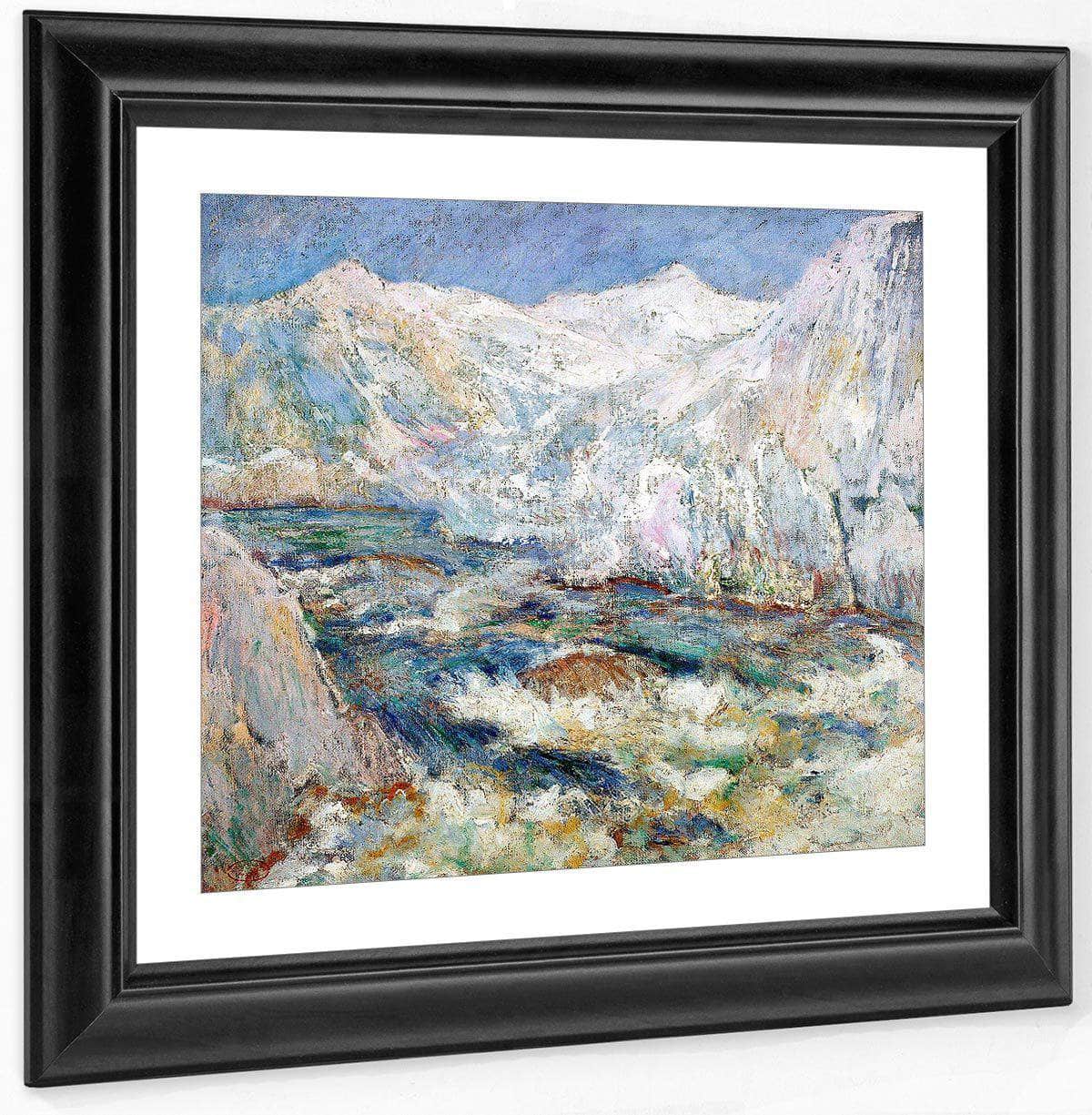 The Rapids, Yellowstone By John Henry Twachtman Fine Art Print