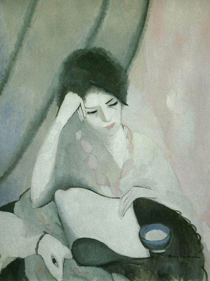 The Reader 1913 By Marie Laurencin Fine Art Print