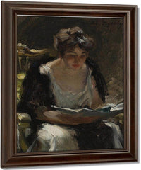 The Reader By Irving Ramsey Wiles Fine Art Print
