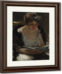 The Reader By Irving Ramsey Wiles Fine Art Print