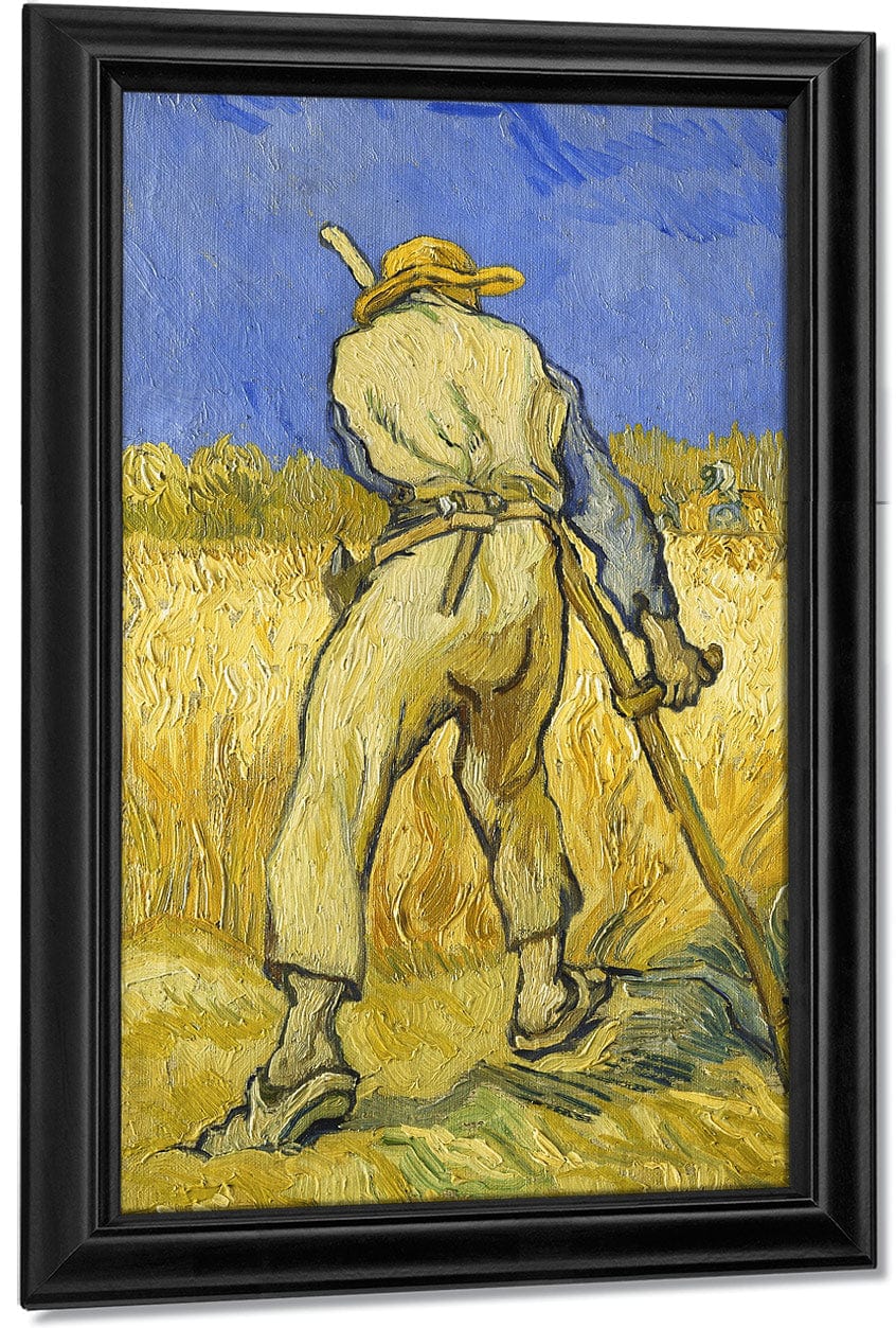 The Reaper 2 By Vincent Van Gogh Fine Art Print