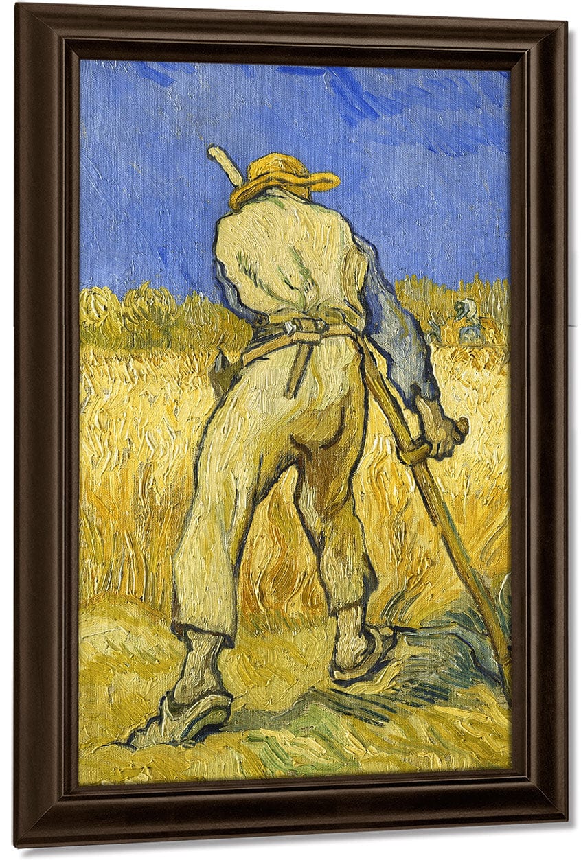 The Reaper 2 By Vincent Van Gogh Fine Art Print