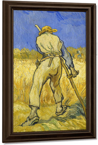The Reaper 2 By Vincent Van Gogh Fine Art Print