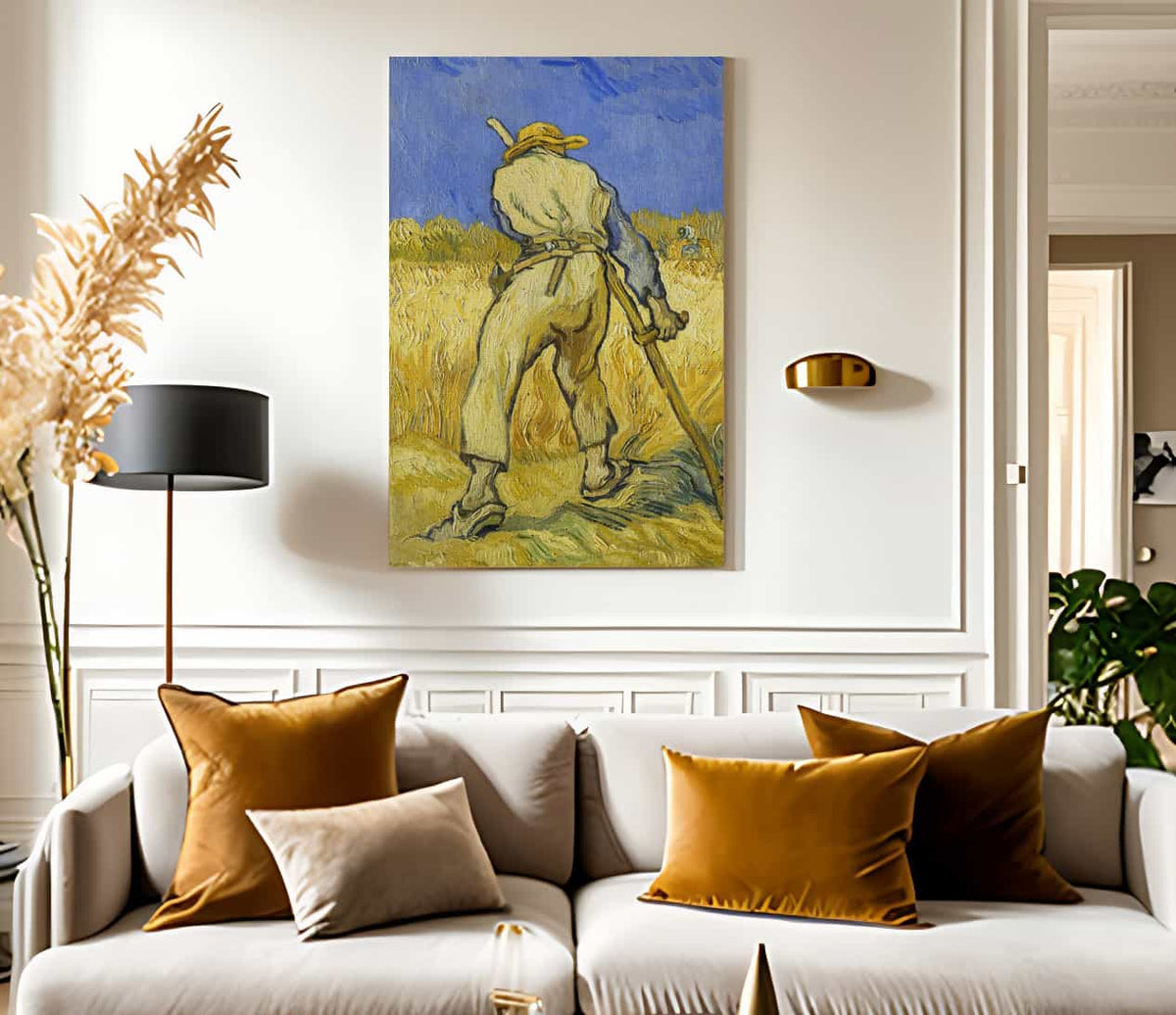 The Reaper 2 By Vincent Van Gogh Fine Art Print
