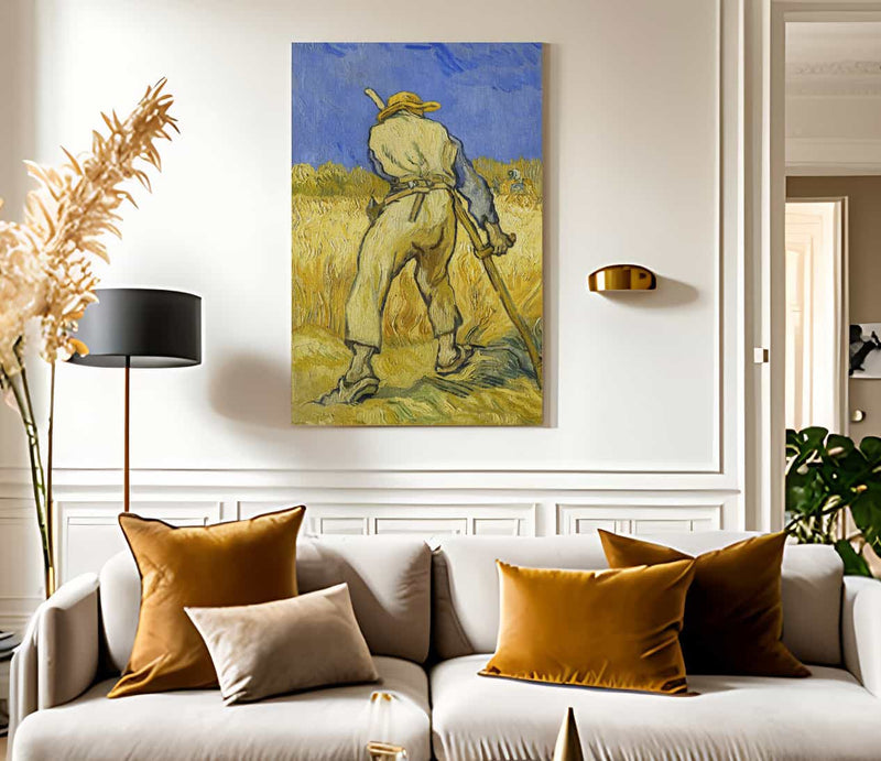 The Reaper 2 By Vincent Van Gogh Fine Art Print