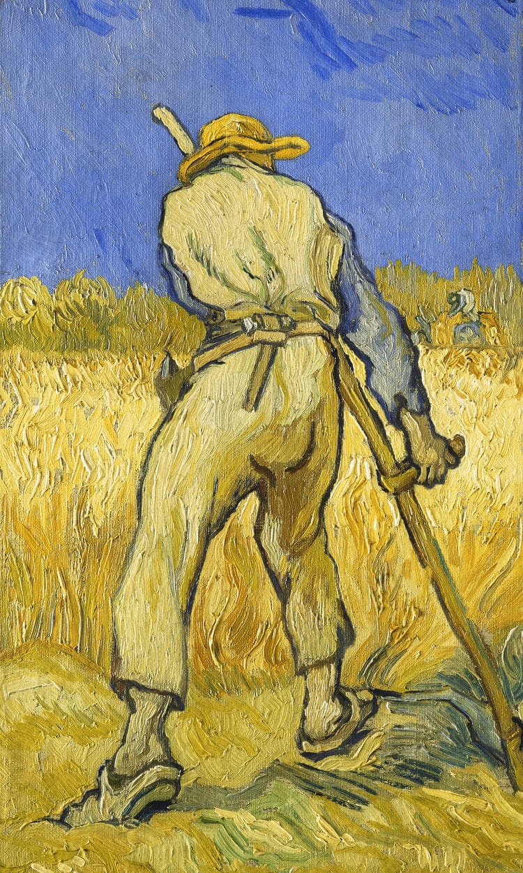 The Reaper 2 By Vincent Van Gogh Fine Art Print