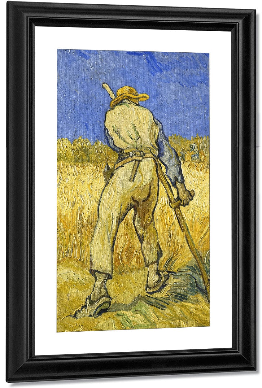The Reaper 2 By Vincent Van Gogh Fine Art Print