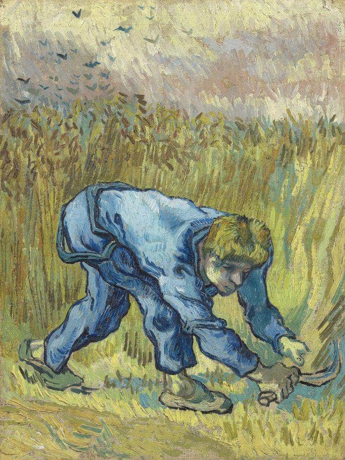 The Reaper (After Millet) By Vincent Van Gogh Fine Art Print