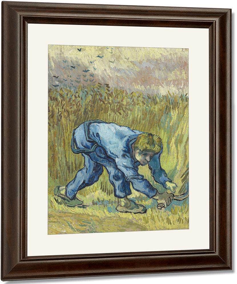 The Reaper (After Millet) By Vincent Van Gogh Fine Art Print