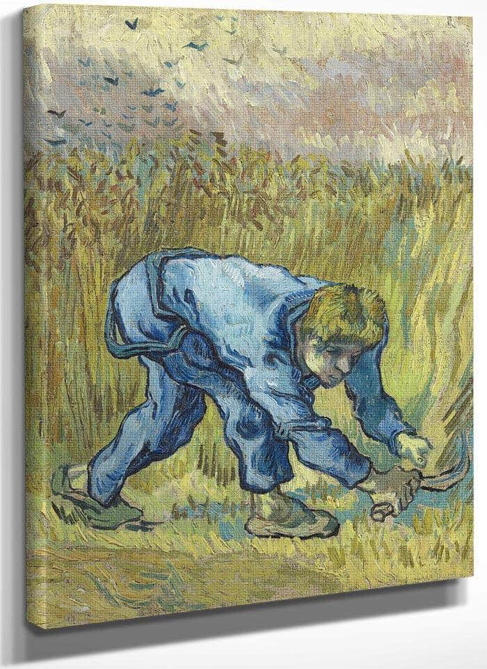 The Reaper (After Millet) By Vincent Van Gogh Fine Art Print
