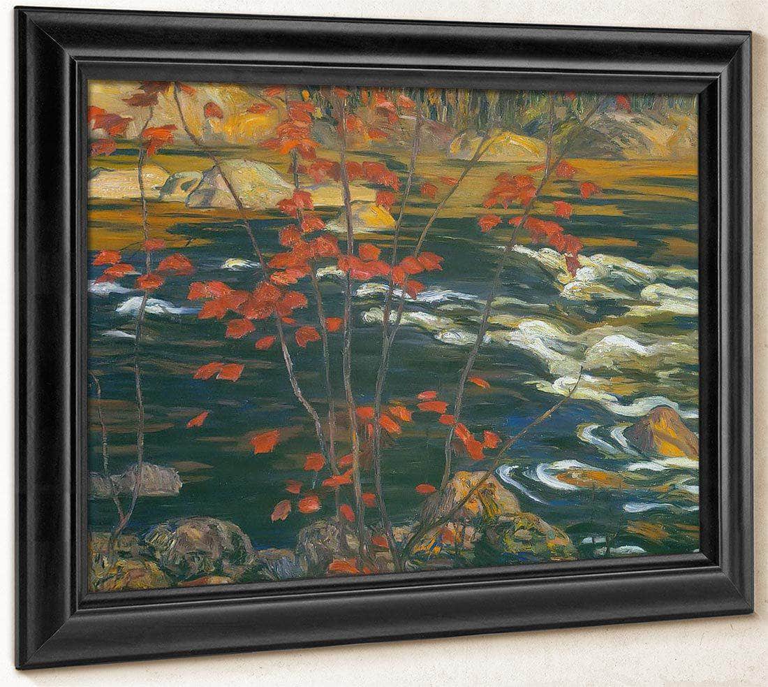 The Red Maple By A.Y. Jackson Fine Art Print