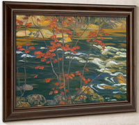 The Red Maple By A.Y. Jackson Fine Art Print