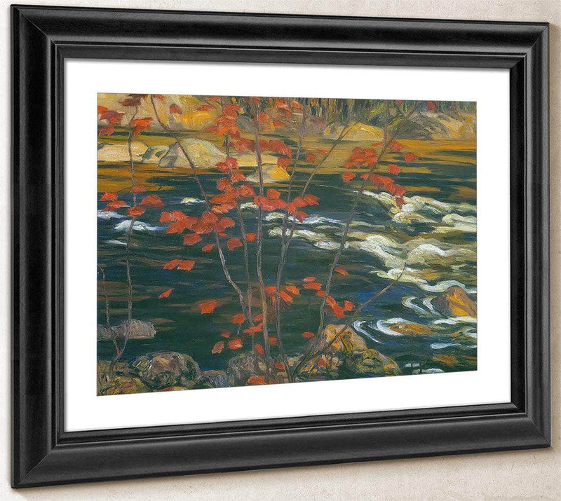 The Red Maple By A.Y. Jackson Fine Art Print