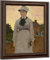 The Red School House By Winslow Homer Fine Art Print