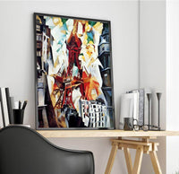 The Red Tower Painting Robert Delaunay Canvas Art Fine Art Print