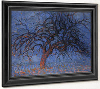 The Red Tree 1908 1910 Oil On Canvas 700X990Mm Haags Gemeentenmuseum Hague By Piet Mondrian Fine Art Print