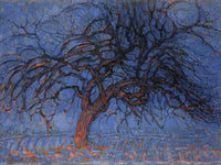The Red Tree 1908 1910 Oil On Canvas 700X990Mm Haags Gemeentenmuseum Hague By Piet Mondrian Fine Art Print