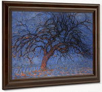 The Red Tree 1908 1910 Oil On Canvas 700X990Mm Haags Gemeentenmuseum Hague By Piet Mondrian Fine Art Print