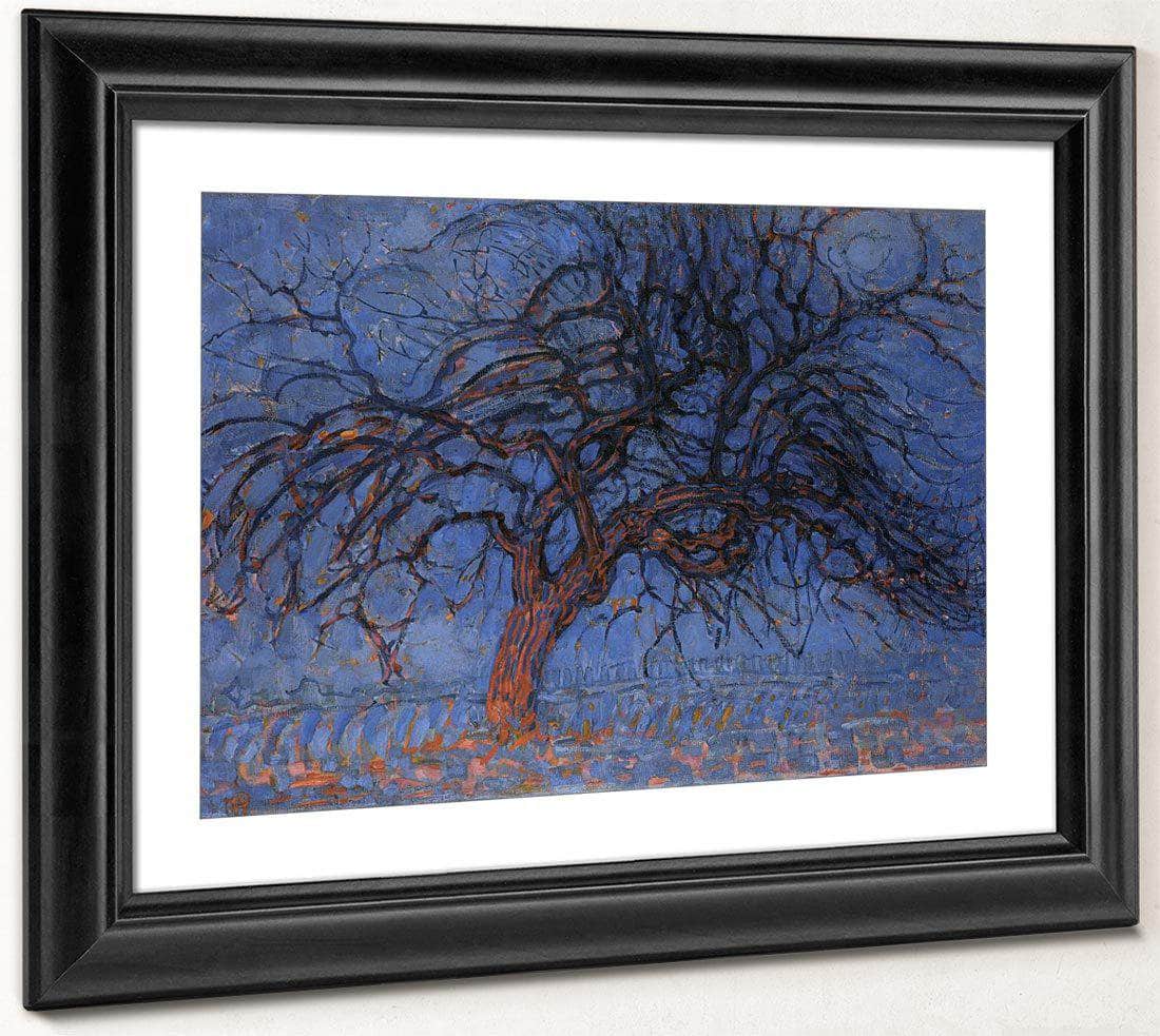 The Red Tree 1908 1910 Oil On Canvas 700X990Mm Haags Gemeentenmuseum Hague By Piet Mondrian Fine Art Print
