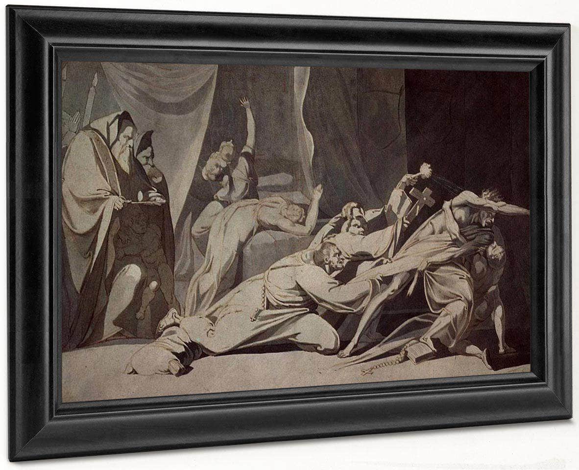 The Refugee By Henry Fuseli Fine Art Print