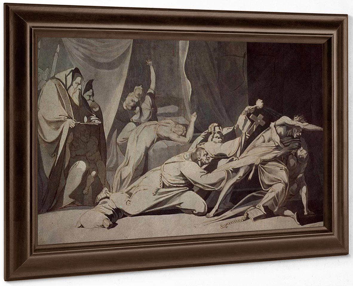 The Refugee By Henry Fuseli Fine Art Print