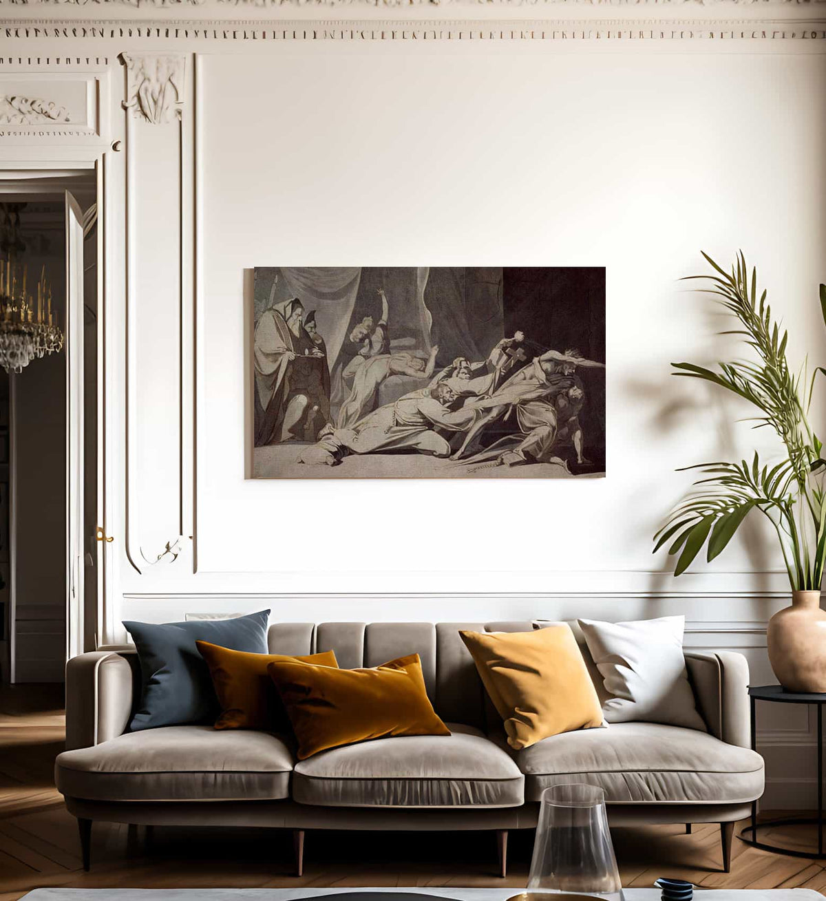 The Refugee By Henry Fuseli Fine Art Print