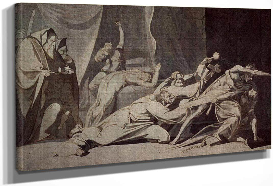 The Refugee By Henry Fuseli Fine Art Print