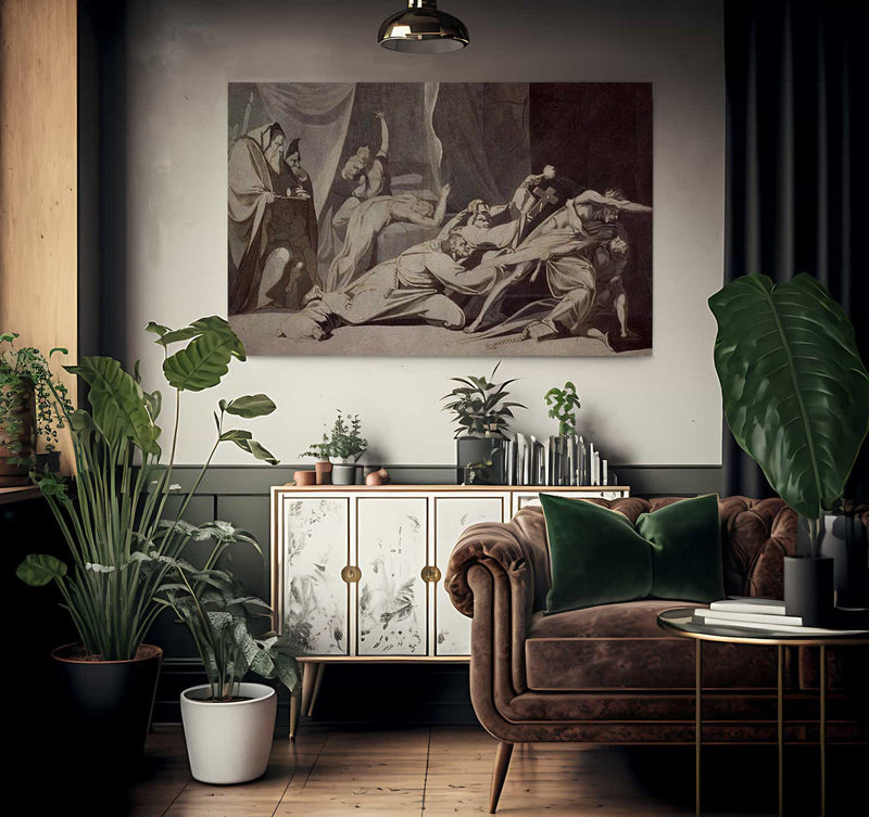 The Refugee By Henry Fuseli Fine Art Print