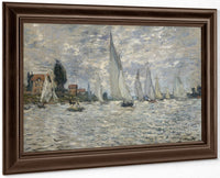 The Regatta At Argenteuil, Ca. 1874 By Claude Monet Fine Art Print