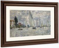 The Regatta At Argenteuil, Ca. 1874 By Claude Monet Fine Art Print