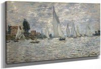 The Regatta At Argenteuil, Ca. 1874 By Claude Monet Fine Art Print