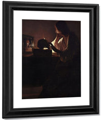 The Repentant Magdalene 1640 By Georges De La Tour Fine Art Print