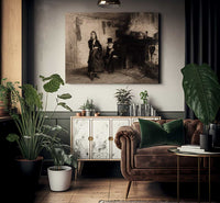 The Reprimand By Eastman Johnson Fine Art Print