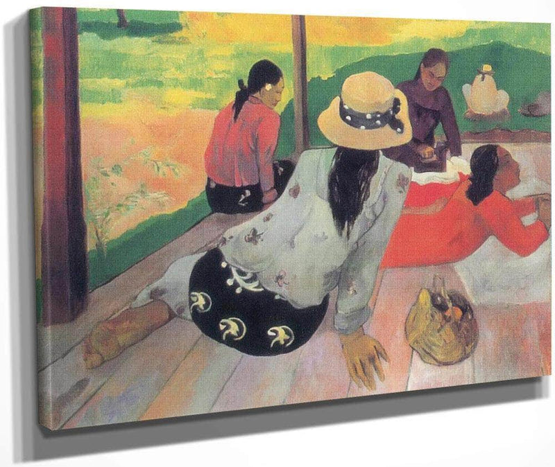 The Rest By Paul Gauguin Fine Art Print