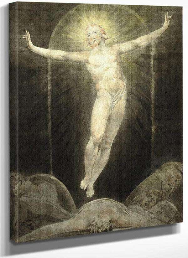 The Resurrection By William Blake Fine Art Print